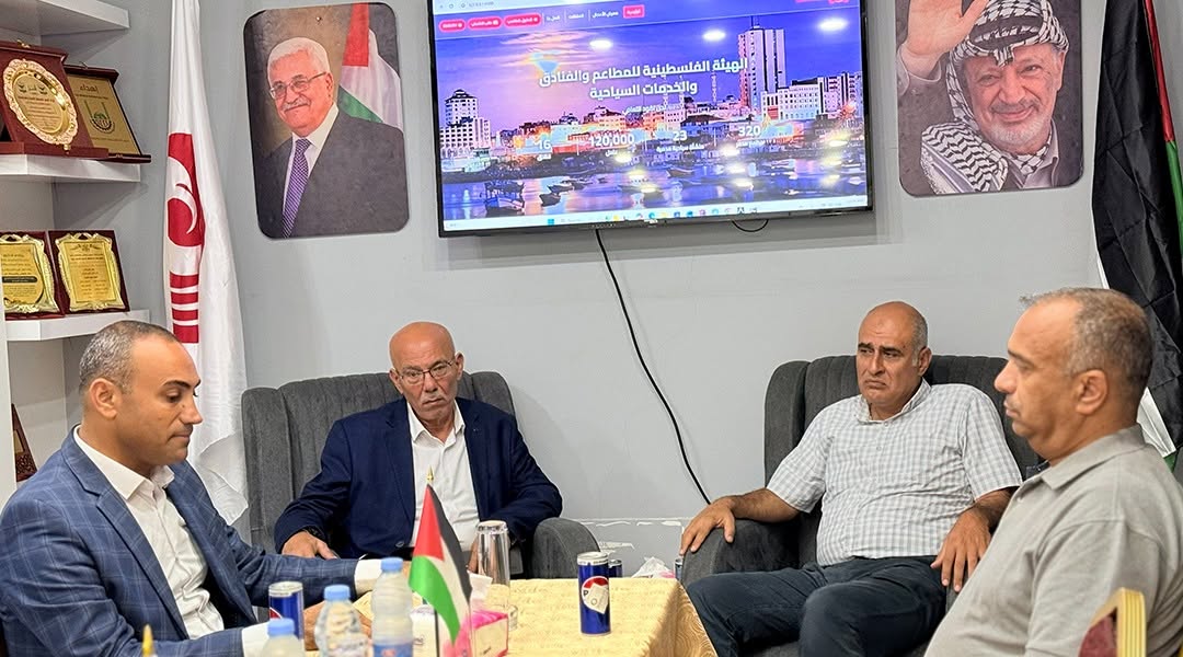 هيئة المطاعم وUNDP تبحثان مسارات التعاون لدعم تعافي القطاع السياحي في غزة